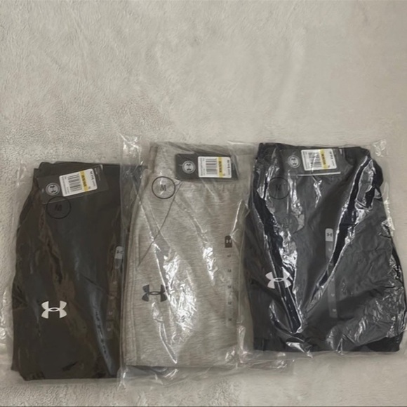 (NWT) Under Armour (3) Women's Rival Super Soft Joggers, Medium - Picture 5 of 9